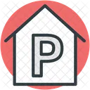 Parcheggio Segno Luogo Icon