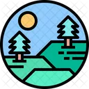 Parco Montagna Foresta Icon