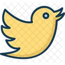 Pardal Twitter Social Icon