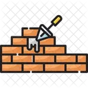Ladrillo Pared Construccion Icono