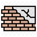 Pared de ladrillo  Icono