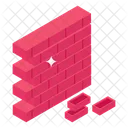 Pared de ladrillo  Icono