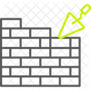Pared de ladrillo  Icono