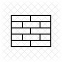 Pared de ladrillo  Icono