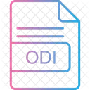 Odi Arquivo Formato Ícone