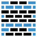 Parede Firewall Tijolo Ícone