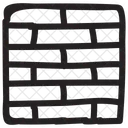 Parede Tijolo Construcao Ícone
