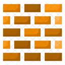 Parede de tijolos  Ícone