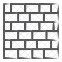 Tijolos Parede De Tijolos Pedreiro Ícone
