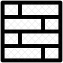 Parede de tijolos  Ícone