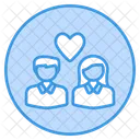 Pareja Matrimonio Personas Icon