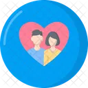 Pareja Amor Hombre Icono