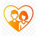 Pareja Amor Hombre Icono