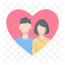 Pareja Amor Hombre Icono