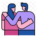 Pareja Corazon San Valentin Icon