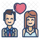 Pareja romantica  Icon