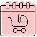 Parental Leave Color Shadow Thinline Icon Icon