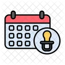 Time Calendar Motherhood 아이콘