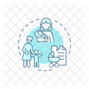 Parental Rights Termination Legal Process Icon