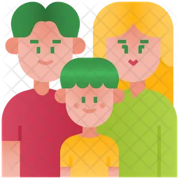 Parents and kid  Icon