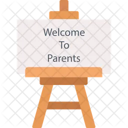 Parents Day Easel  Icon