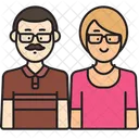 Father And Mother Icon