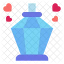 Parfum Flasche Herz Icon