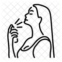 Parfüm auftragen  Symbol