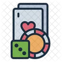 Jeu Poker Carte Icône