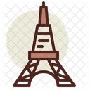 Paris Monuments City Icon
