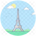 Paris Denkmal Wahrzeichen Turm Icon