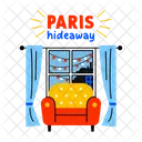 Paris Hideaway Sofa Recliner Icon