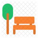 Park Chair Tree Icon