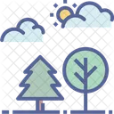 Park Forest Outdoors Icon