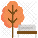 Tree Seat Park Icon