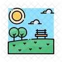 Park Summer Nature Icon