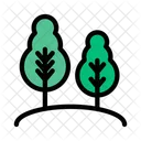 Park Tree Green Icon