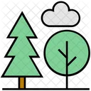 Summer Tree Nature Icon