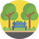 Park Bench Nature Icon