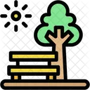 Park Farming And Gardening Nature Icon