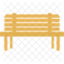 Park Bench Rest Seat Icon