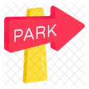 Park Board Roadboard Signboard Icon