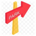 Park Board Farm Placard Roadboard Icon