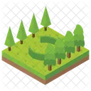Park Garden Playground Icon