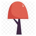 Ilustroflat Tree Stickers Icon