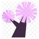 Ilustroflat Tree Stickers Icon