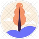Ilustroflat Tree Stickers Icon