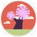 Ilustroflat Tree Stickers Icon