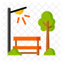 Park Garden Garden Light Icon