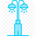 Parklampe Stadtelemente Dekoration Symbol